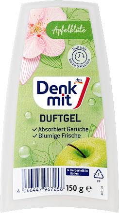 Légfrissítő gél Apfelblüte, almavirág illattal Denkmit
