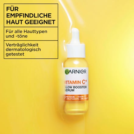 Serum Vitamin C Glow Booster Anti-Dunkle-Flecken Garnier Skin Active