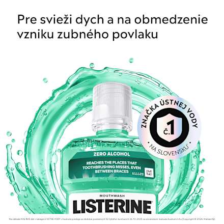 Ústna voda Clean & Fresh Mild Taste Listerine