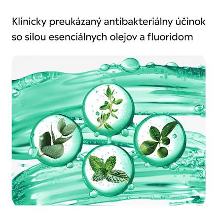 Ústna voda Clean & Fresh Mild Taste Listerine