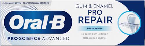 Zobna krema Gum & Enamel Pro-Repair Gentle Whitening Oral-B