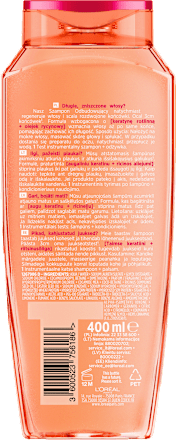 Szampon odbudowujący dla włosów długich i zniszczonych L'ORÉAL PARiS ELSEVE