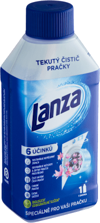 Tekutý čistič práčky so sviežou vôňou Lanza