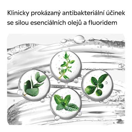 ústní voda Advanced White Mild Taste Listerine