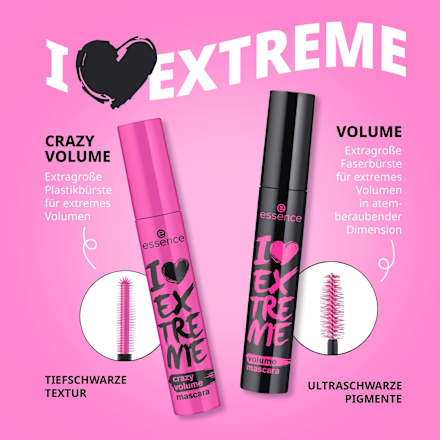 Mascara I Love Extreme Volume essence
