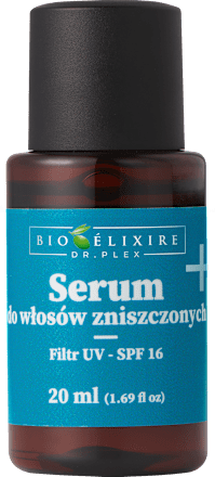 Serum do włosów zniszczonych Dr. Plex Bioelixire