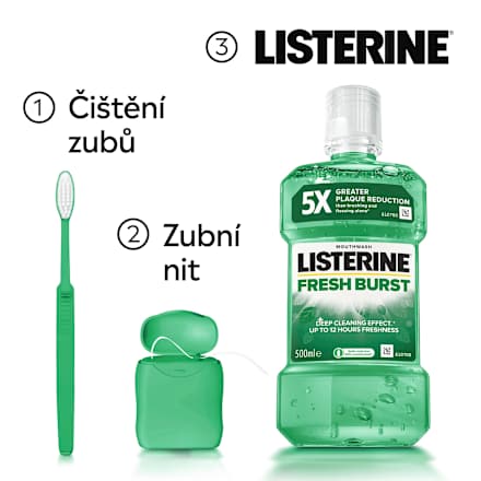 ústní voda Fresh Burst Listerine