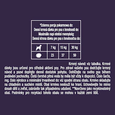 Training doplňkové krmivo pro psy se zvěřinou PURINA AdVENTUROS