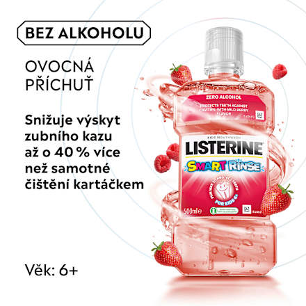 ústní voda Smart Rinse Listerine