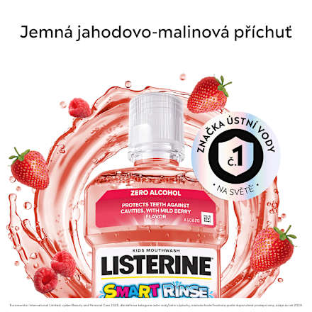 ústní voda Smart Rinse Listerine
