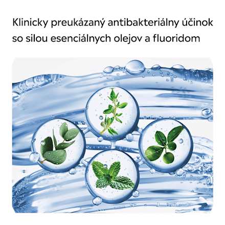 Ústna voda Total Care Stay White Arctic Mint Listerine