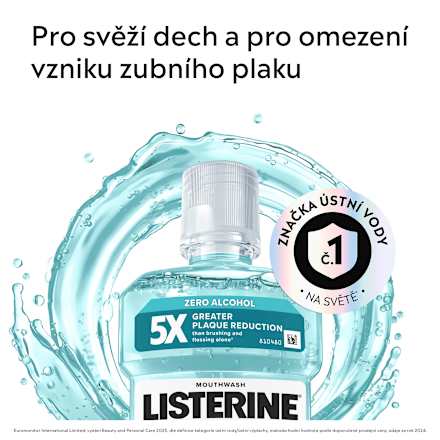 ústní voda Cool Mint Mild Taste Listerine