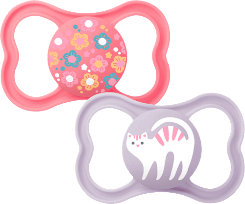 Schnuller Supreme pink/violett 6-16 Monate mam