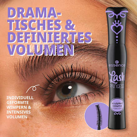 Mascara effetto volume definito Lash PRINCESS essence