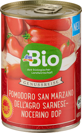 Tomaten San Marzano geschält ganz dmBio