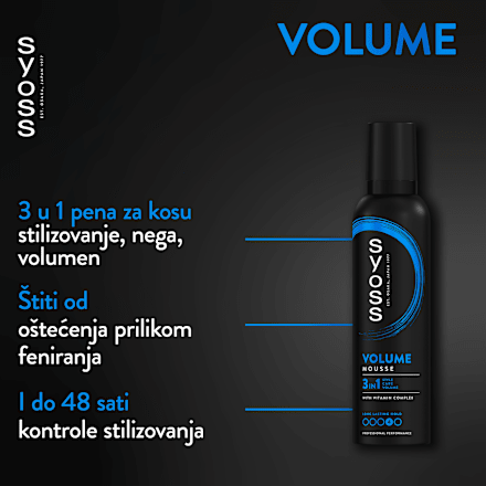 Volume Lift - pena za kosu syoss