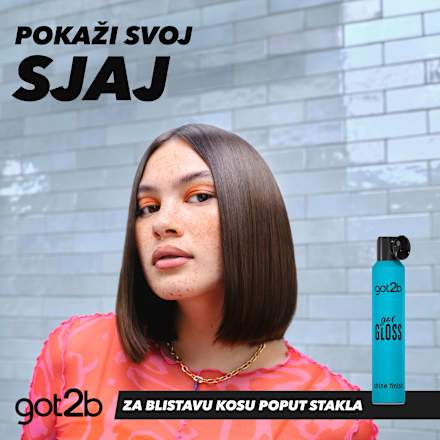 got GLOSS lak za kosu - shine finish got2b