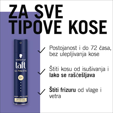 Ultimate lak za kosu Schwarzkopf taft