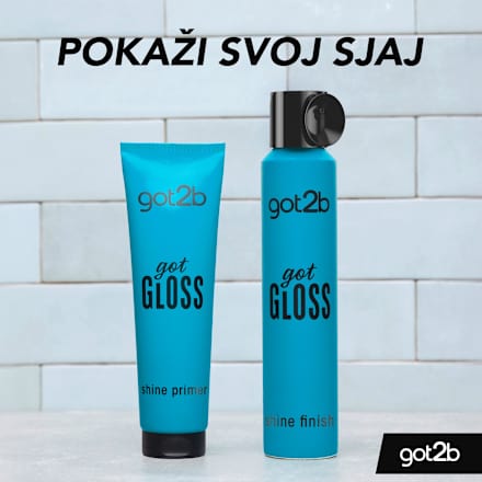 got GLOSS lak za kosu - shine finish got2b