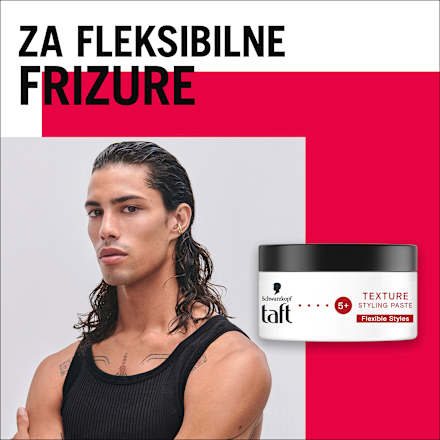 TEXTURE styling pasta za kosu, jačina učvršćivanja: 5+ Schwarzkopf taft
