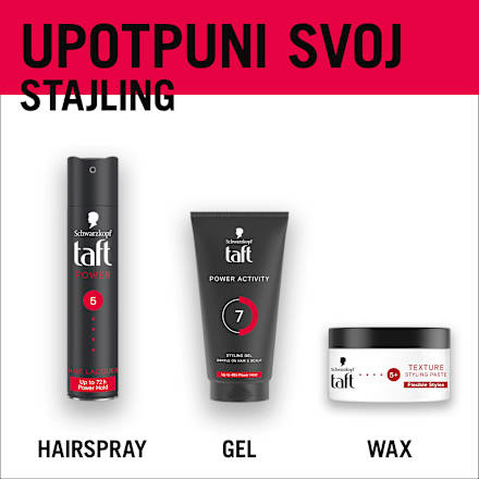 TEXTURE styling pasta za kosu, jačina učvršćivanja: 5+ Schwarzkopf taft