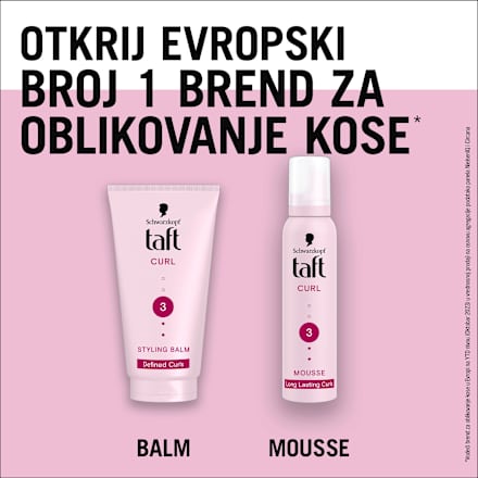 Curly pena za kosu  Schwarzkopf taft