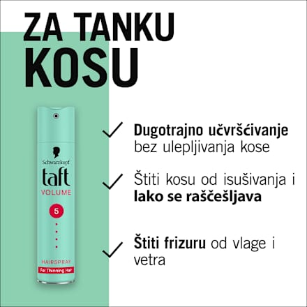 Volume lak za kosu Schwarzkopf taft