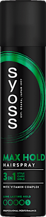 Max & Hold - lak za kosu syoss