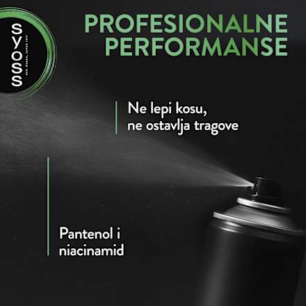 Max & Hold - lak za kosu syoss