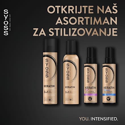 Keratin Heat - sprej za zaštitu kose od toplote syoss
