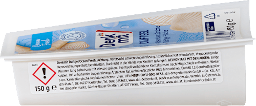 Lufterfrischer Duft-Gel Ocean Fresh Denkmit