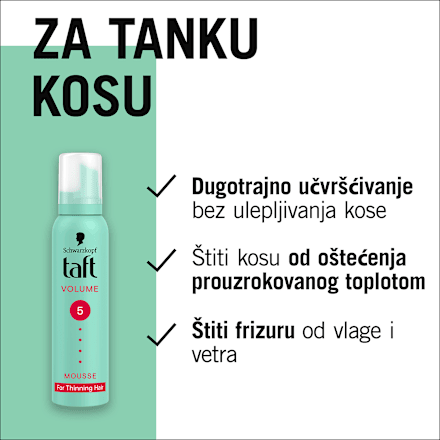 Volumen Mega Strong - pena za kosu Schwarzkopf taft