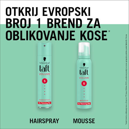 Volumen Mega Strong - pena za kosu Schwarzkopf taft