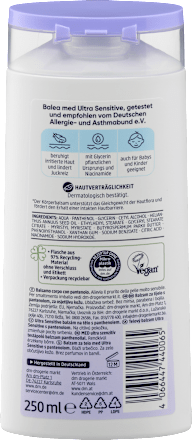 Balsamo corpo Ultra Sensitive Balea med