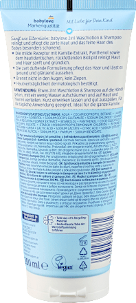 2u1 sensitive gel za tuširanje i šampon babylove