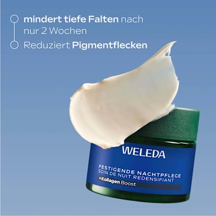 Gesichtscreme festigende Nachtpflege WELEDA