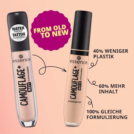 Folyékony korrektor, Camouflage+ Matte - Nr. 020 essence