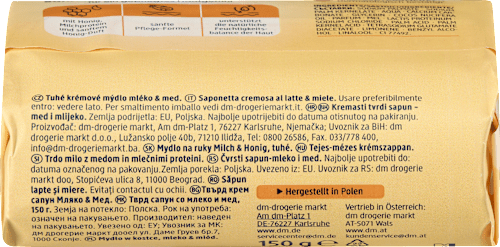 Cremeseife Milch & Honig Balea