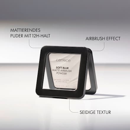 Puder Soft Blur Matte Airbrush 030W CATRICE