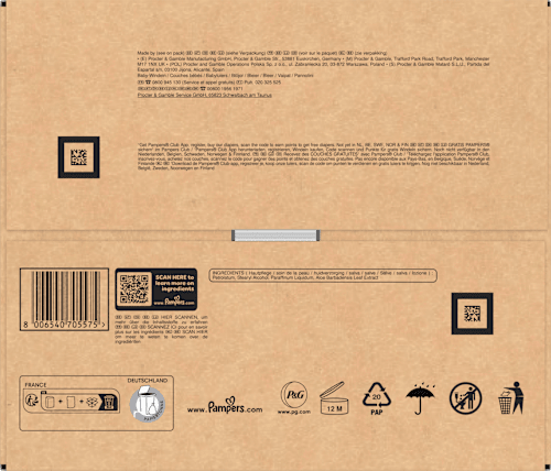 Windeln Premium Protection Gr. 3 Midi (6-10 kg), Monatsbox Pampers