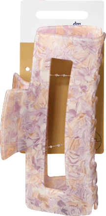 Haarklammer marmoriert, maxi ebelin