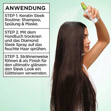 Leave-In Spray Diamond Sleek Glättungsspray GARNIER FRUCTIS