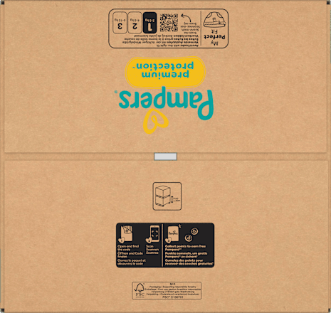 Windeln Premium Protection Gr. 1 Newborn (2-5 kg) Monatsbox Pampers