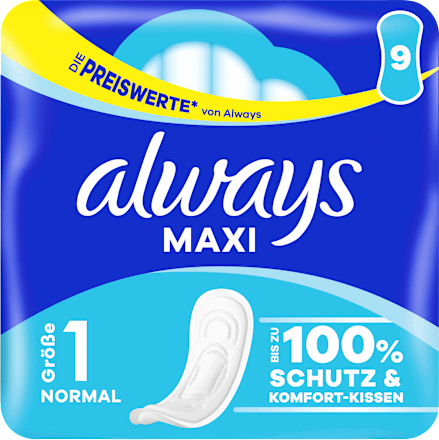 Maxi-Binden Normal always