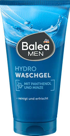 Čistiaci pleťový gél Hydro Balea MEN