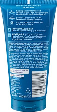 Hydro arctisztító gél Balea MEN