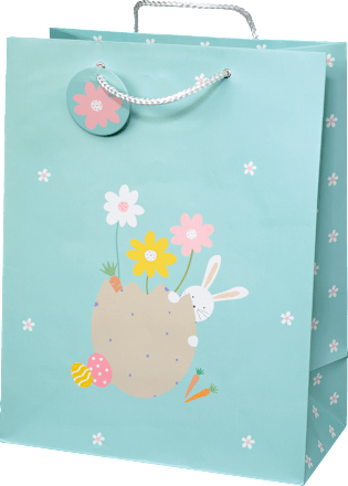 Geschenktasche mit Oster-Motiv, maxi, hoch Profissimo