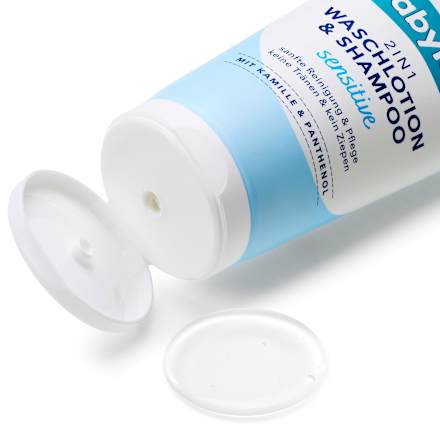 2u1 losion za kupanje i šampon – sensitive babylove