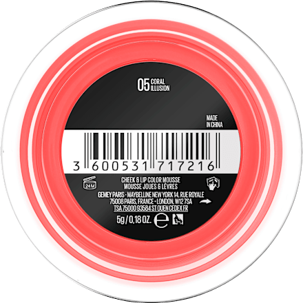 Blush Cloudtopia Wangen & Lippen Mousse 05 Coral Illusion MAYBELLINE NEW YORK