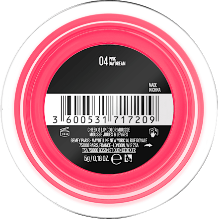 Blush Cloudtopia Wangen & Lippen Mousse 04 Pink Daydream MAYBELLINE NEW YORK